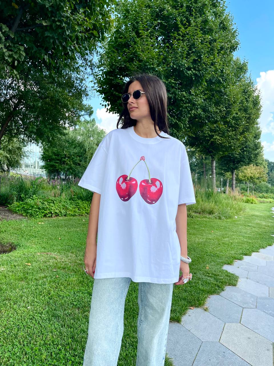 Футболка Pinterest Cherry